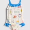 1.5-9yrs | postcard swimsuit