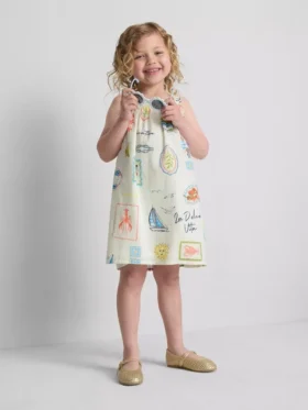 1.5-9yrs | printed dress
