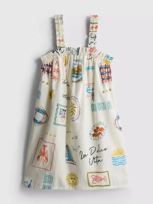 1.5-9yrs | printed dress