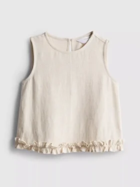 1.5-9yrs | ruffle sleeveless blouse