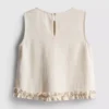 1.5-9yrs | ruffle sleeveless blouse