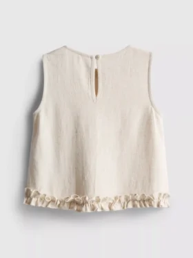 1.5-9yrs | ruffle sleeveless blouse