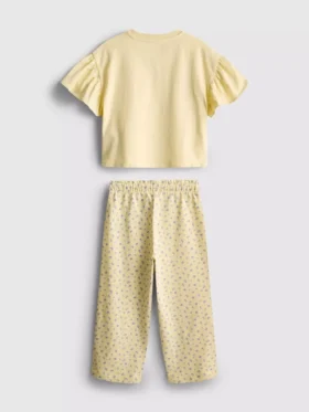 1.5-9yrs | ruffle t-shirt and pants set