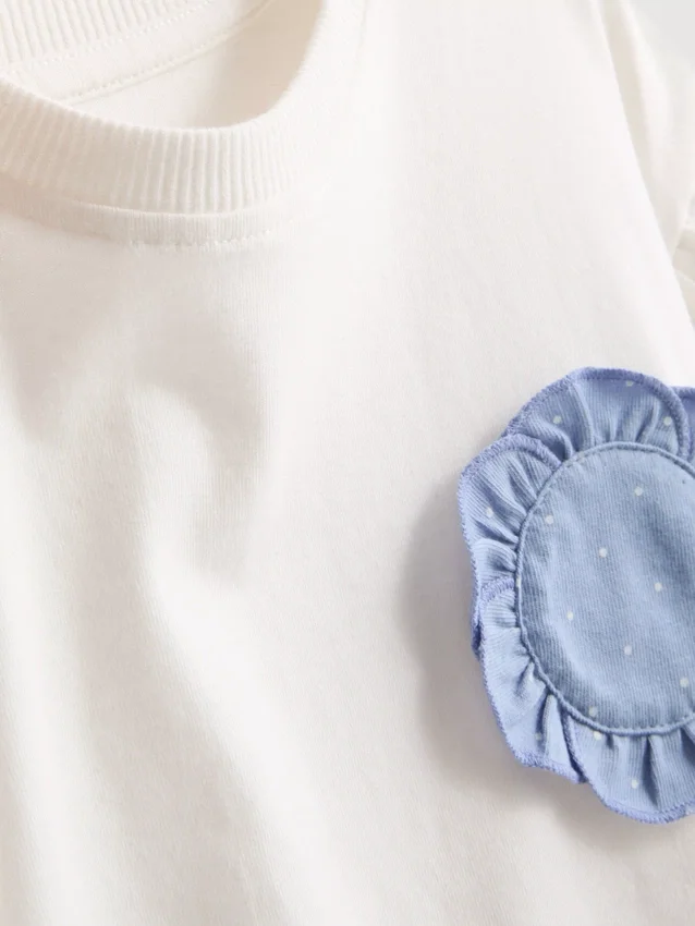 1.5-9yrs | ruffle t-shirt and pants set