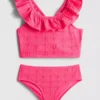 1.5-9yrs | shell textured bikini