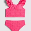 1.5-9yrs | shell textured bikini