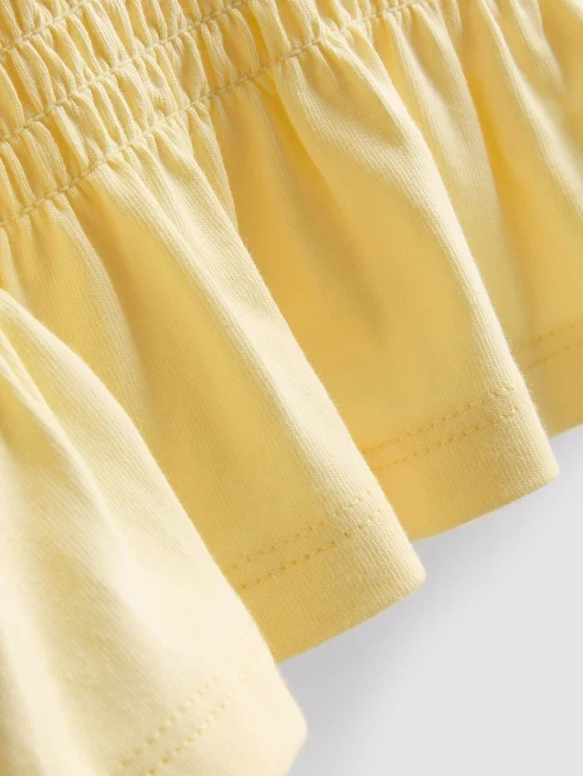 1.5-9yrs | shirred peplum top