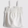 1.5-9yrs | shirred seersucker blouse