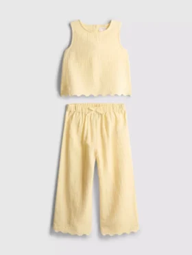 1.5-9yrs | sleeveless blouse and pants set