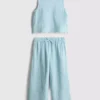 1.5-9yrs | sleeveless blouse and pants set