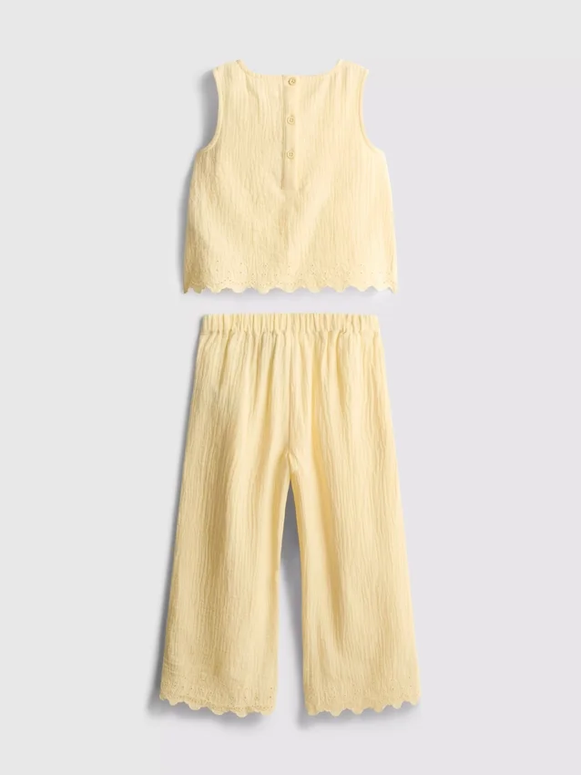 1.5-9yrs | sleeveless blouse and pants set