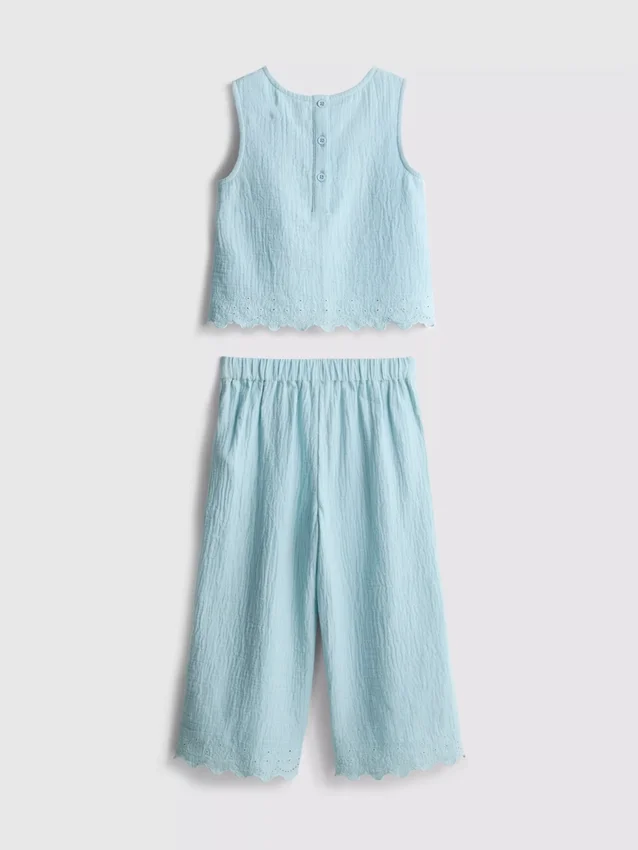 1.5-9yrs | sleeveless blouse and pants set