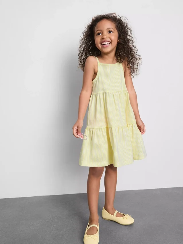 1.5-9yrs | strappy tiered dress