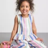1.5-9yrs | stripe peplum blouse