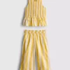 1.5-9yrs | stripe peplum blouse and pants set