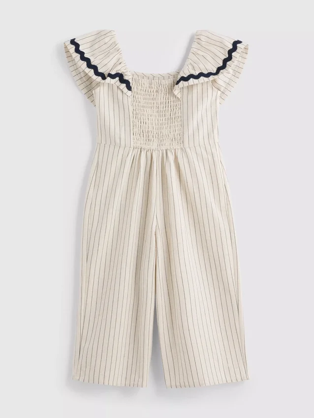 1.5-9yrs | stripe ric rac jumpsuit