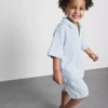 1.5-9yrs | stripe shirt and shorts set