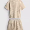 1.5-9yrs | stripe shirt and shorts set