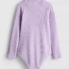 1.5-9yrs | textured long sleeve swimsuit