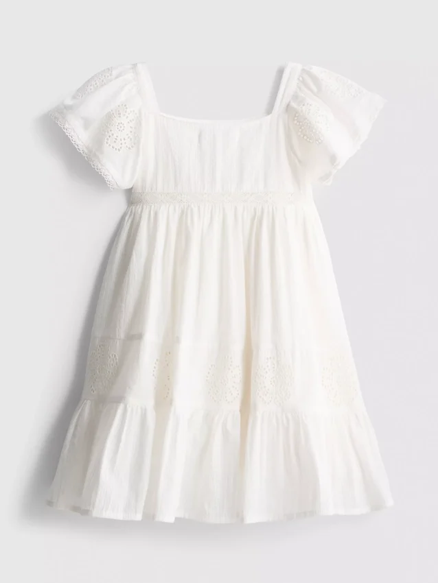 1.5-9yrs | tiered eyelet dress