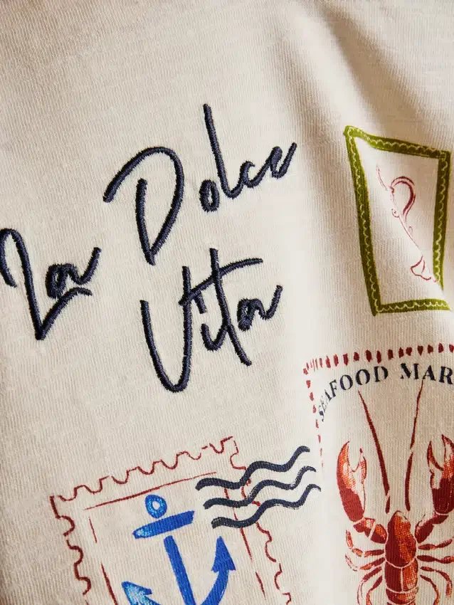 1-9yrs | dolce vita graphic t-shirt and shorts set