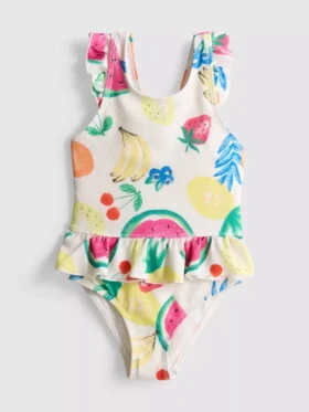 1-9yrs | fruit graphic swimsuit