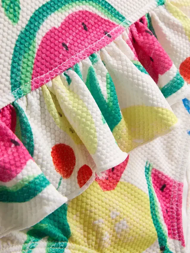 1-9yrs | fruit graphic swimsuit