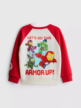 1-9yrs | marvel iron man and his awesome friends sweatshirt