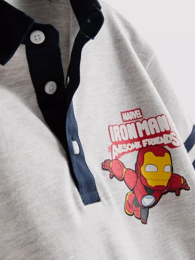 1-9yrs | marvel spider-man polo shirt