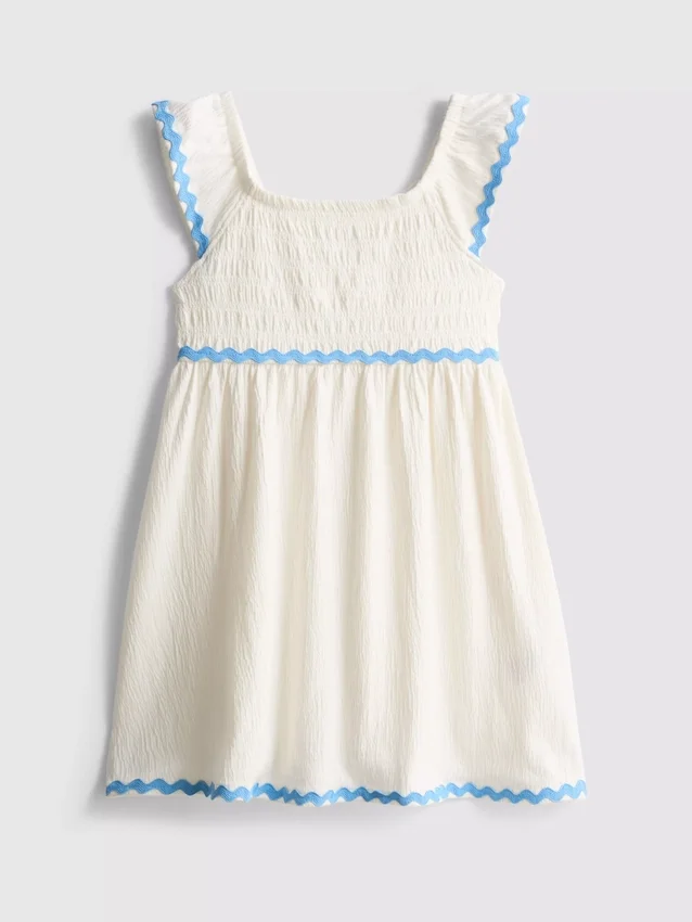 1-9yrs | ric rac smock dress