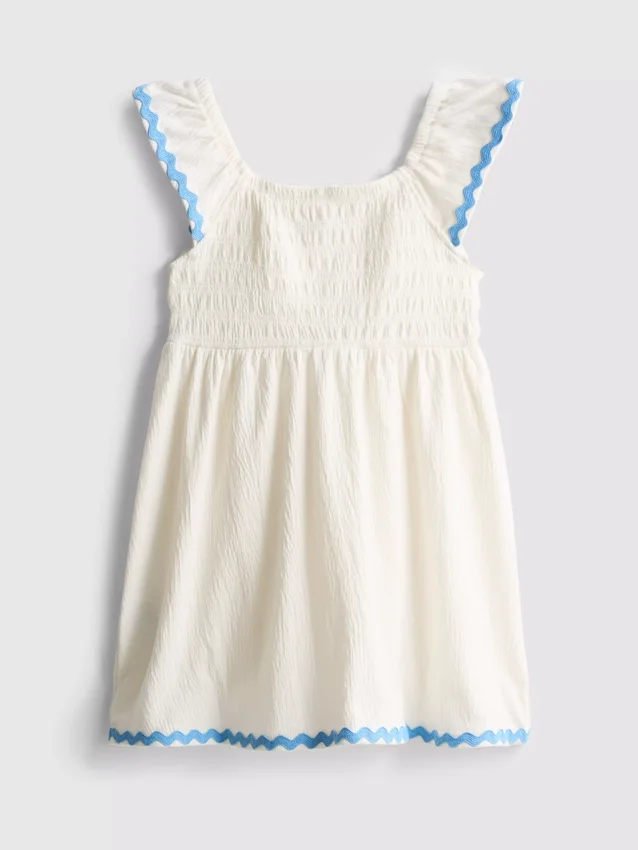 1-9yrs | ric rac smock dress