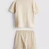 1-9yrs | textured polo shirt and shorts set