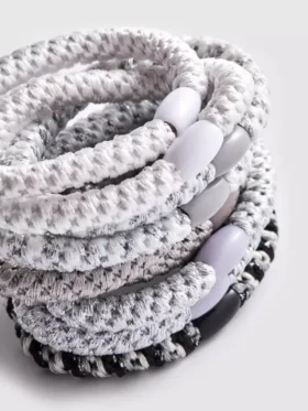 10pk chunky hair bands