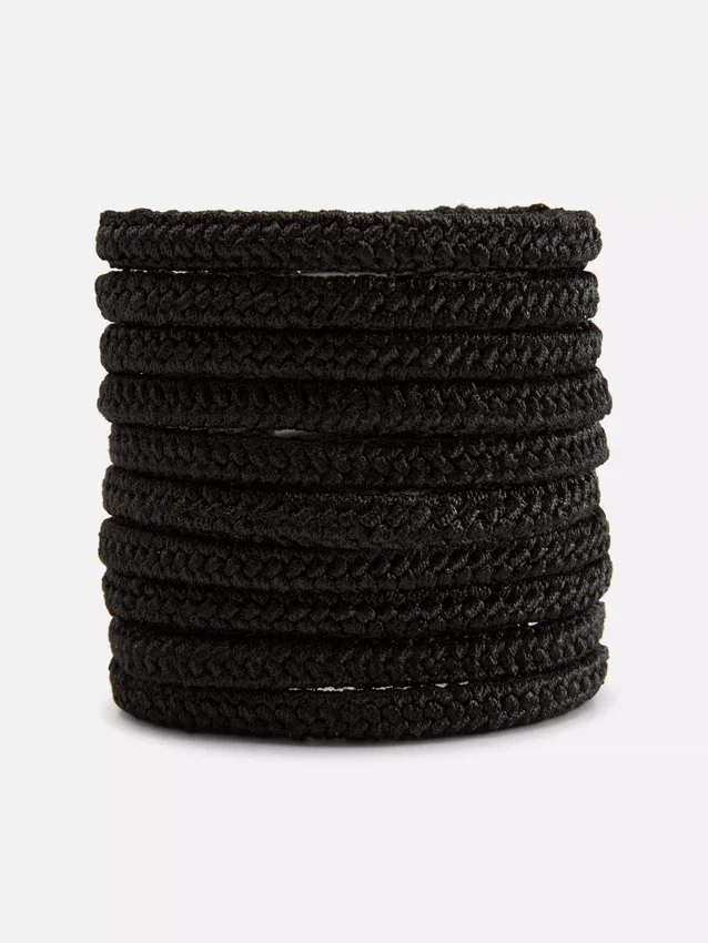 10pk chunky hair ties