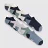 10pk flat seam sneaker socks