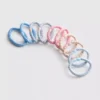 10pk plaited hair elastics