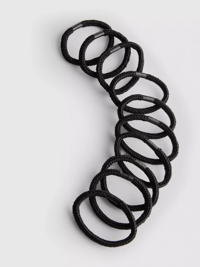 10pk thick hair bands