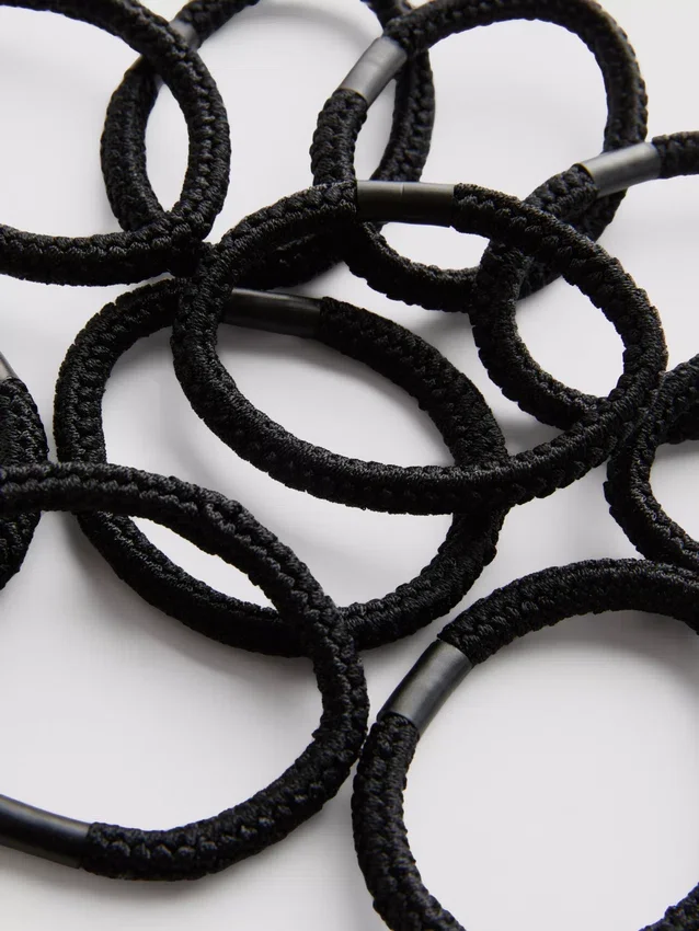 10pk thick hair bands
