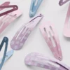 12pk mixed snap hair clips