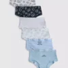 2-15yrs | 6pk butterfly graphic hipster briefs