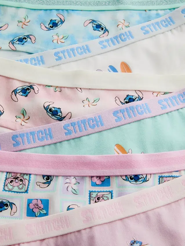 2-15yrs | 6pk disney's stitch hipster briefs