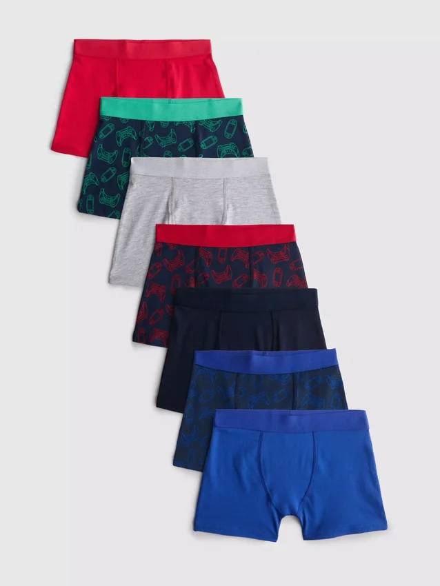 2-15yrs | 7pk gaming graphic trunks