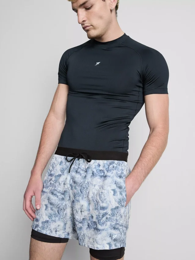 2-in-1 gym shorts