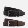 2-pack embossed belts