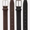 2-pack embossed belts