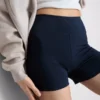 2-pack high waist yoga shorts