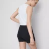 2-pack high waist yoga shorts