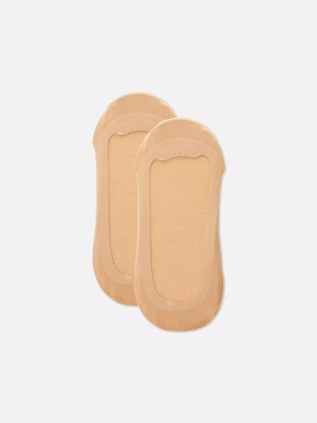 2-pack invisible footie socks