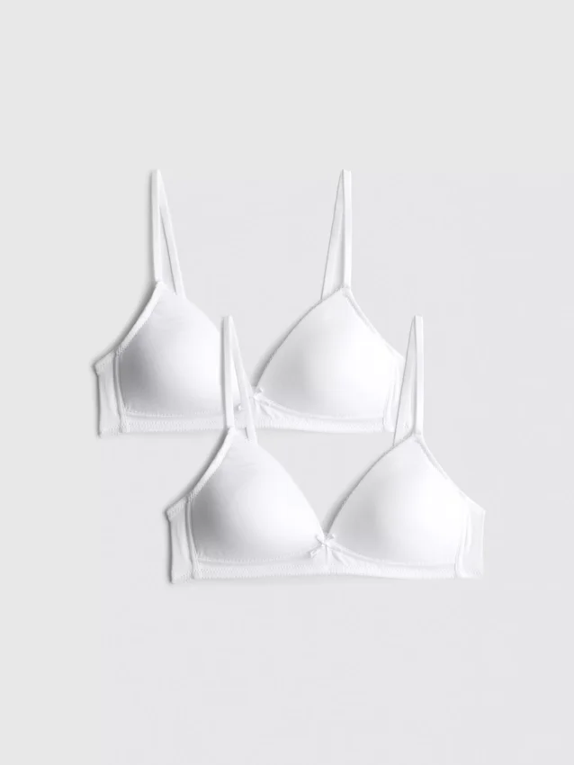 2-pack molded bras