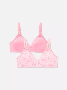2-pack molded bras